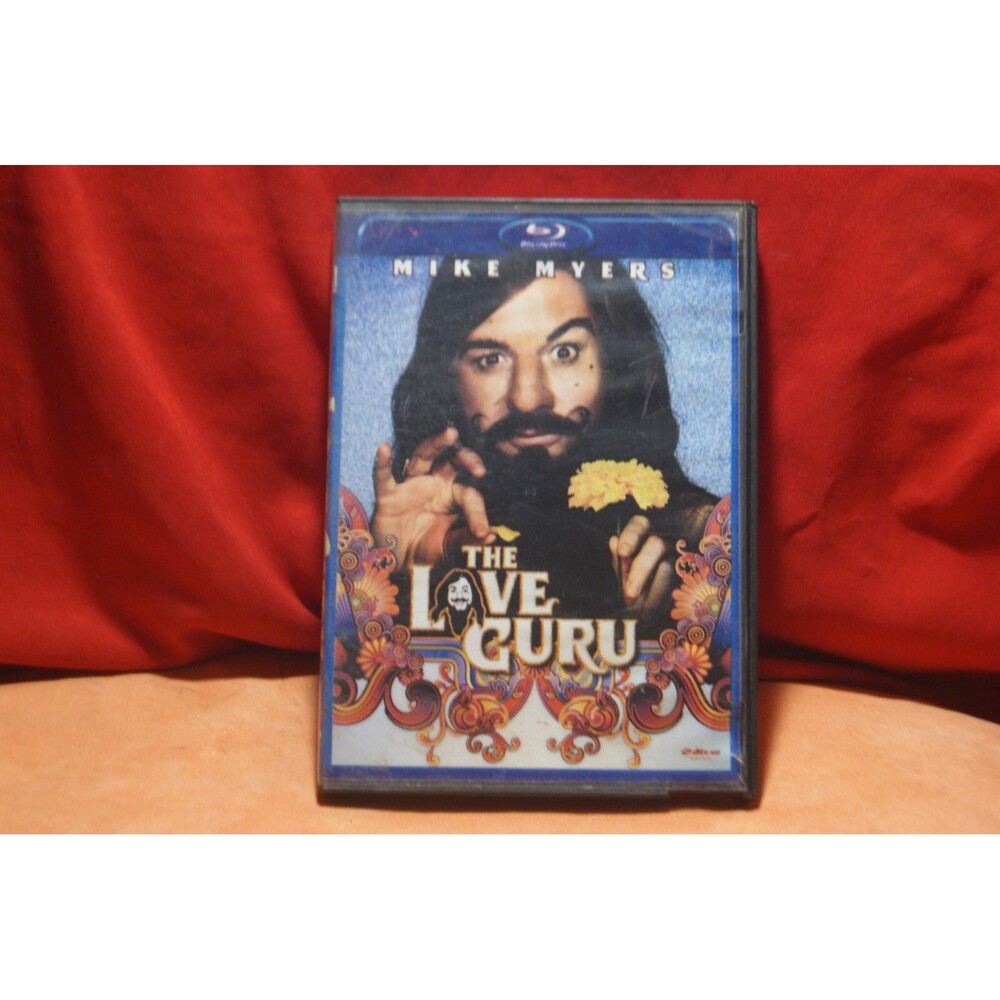 The Love Guru (Blu-ray, 2008) Blu-ray Mike Meyers Blockbuster Case Comedy